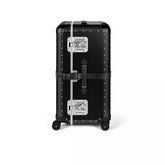 BANK CENTENARY TRUNK ON WHEELS VULCANIZED FIBER BLACK |